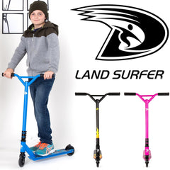 Land Surfer Stunt Scooter - Purple Skull Toys & Games Land Surfer