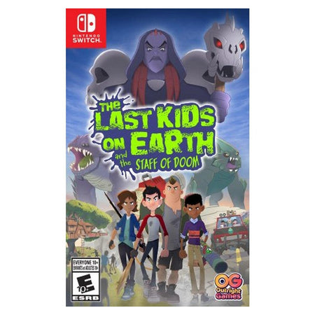 Last Kids on Earth and the Staff of Doom [Nintendo Switch] Nintendo Switch Video Game Outright Games