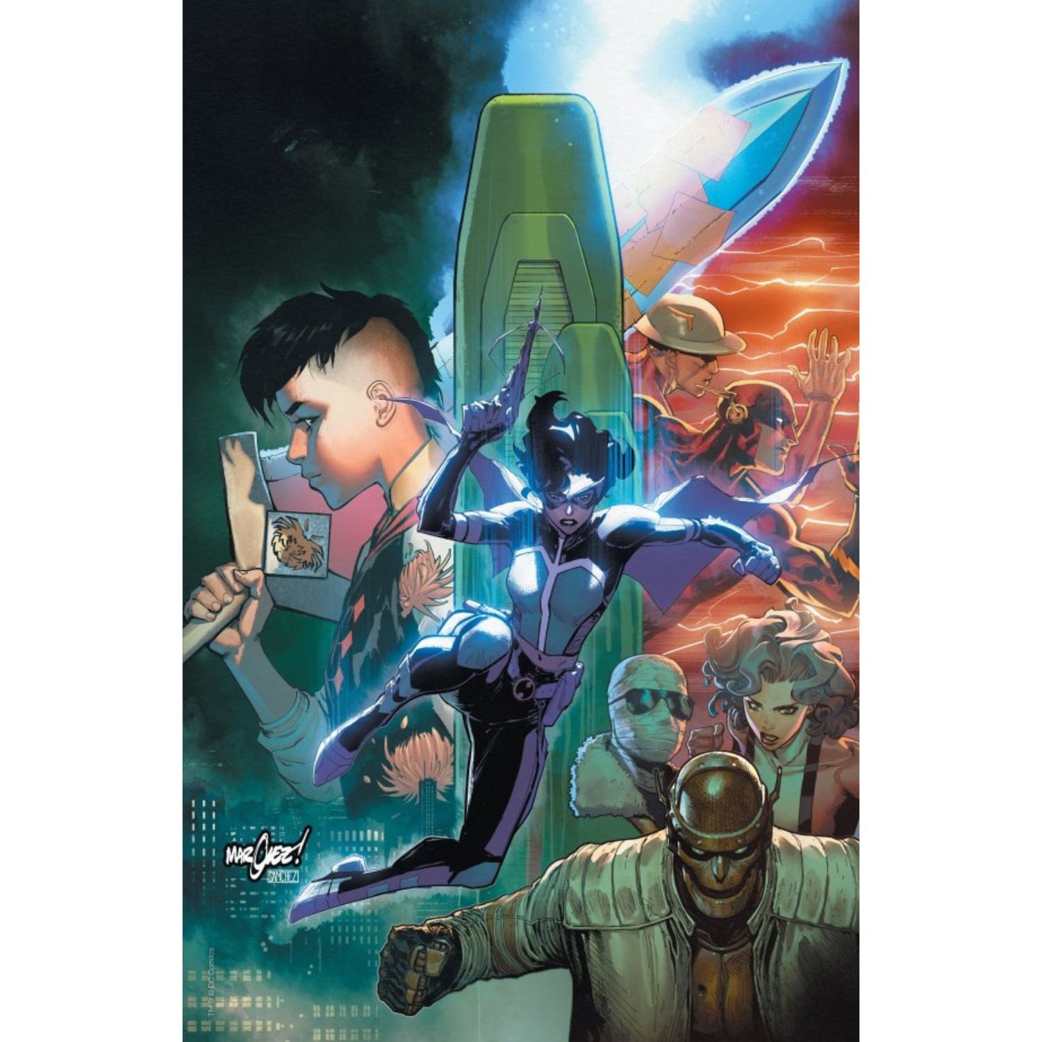 Lazarus Planet Dark Fate: #1 [David Marquez Foil CVR F - 1:50] 2023 Comics DC Comics