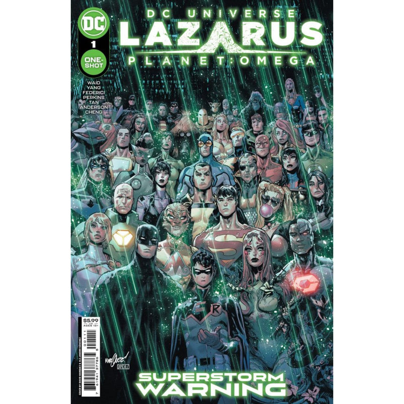 Lazarus Planet Omega: #1 [David Marquez CVR A] 2022 Comics DC Comics
