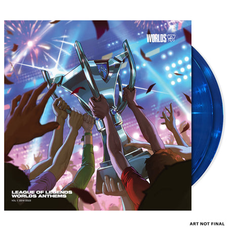 League of Legends Worlds Anthems Vol. 1 : 2014 - 2023 1xLP Vinyl Soundtrack [Audio Vinyl] Audio CD/Vinyl iam8bit   