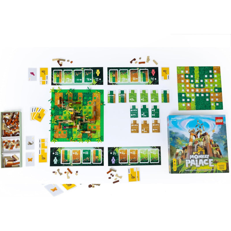 Monkey Palace: A Lego Board Game [Board Game, 2-4 Players] Board Game Asmodee   