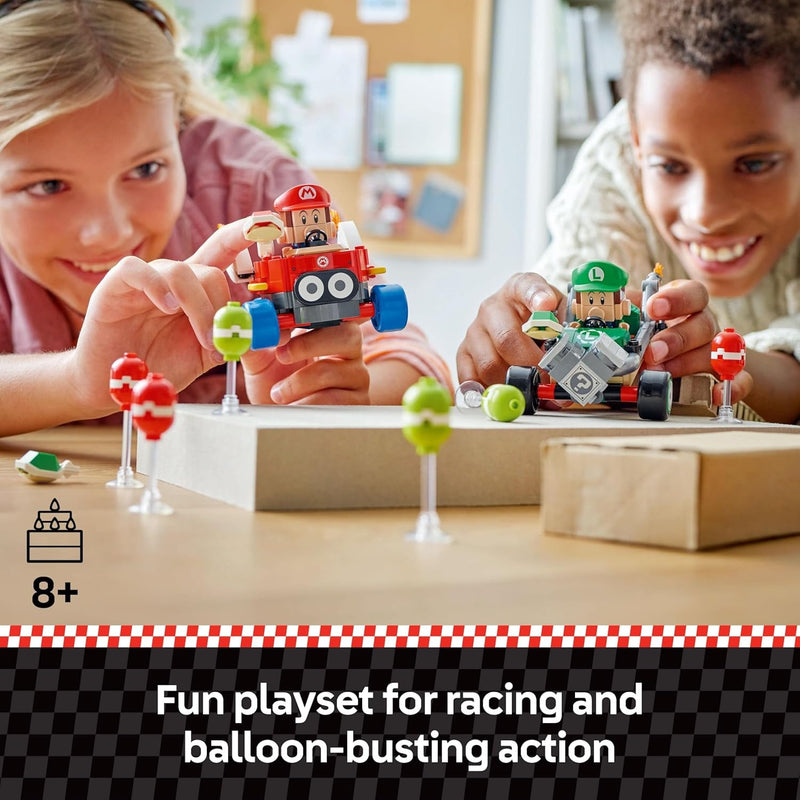 LEGO: Super Mario [Mario Kart - Baby Mario vs. Baby Luigi #72034] LEGO LEGO