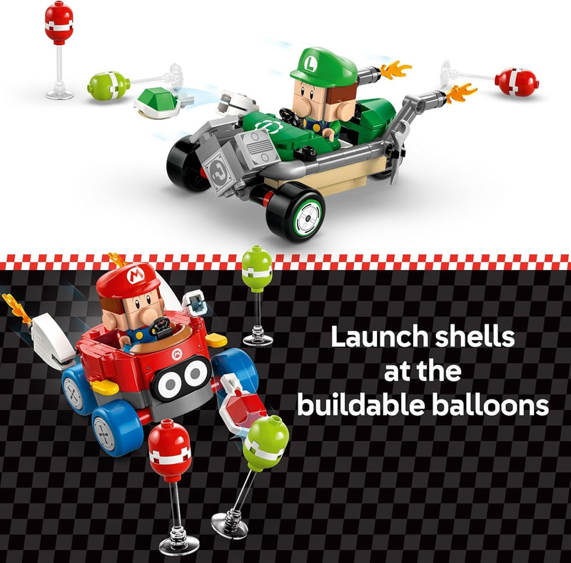 LEGO: Super Mario [Mario Kart - Baby Mario vs. Baby Luigi #72034] LEGO LEGO