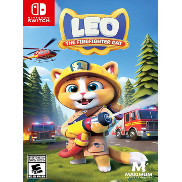 Leo the Firefighter Cat [Nintendo Switch] Nintendo Switch Video Game Maximum Games