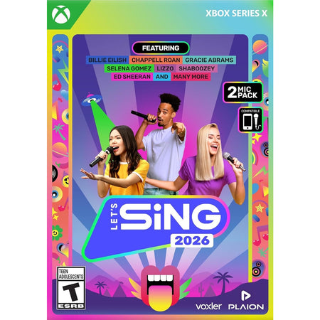 Let’s Sing 2026 + 2 Mics [Xbox Series X]