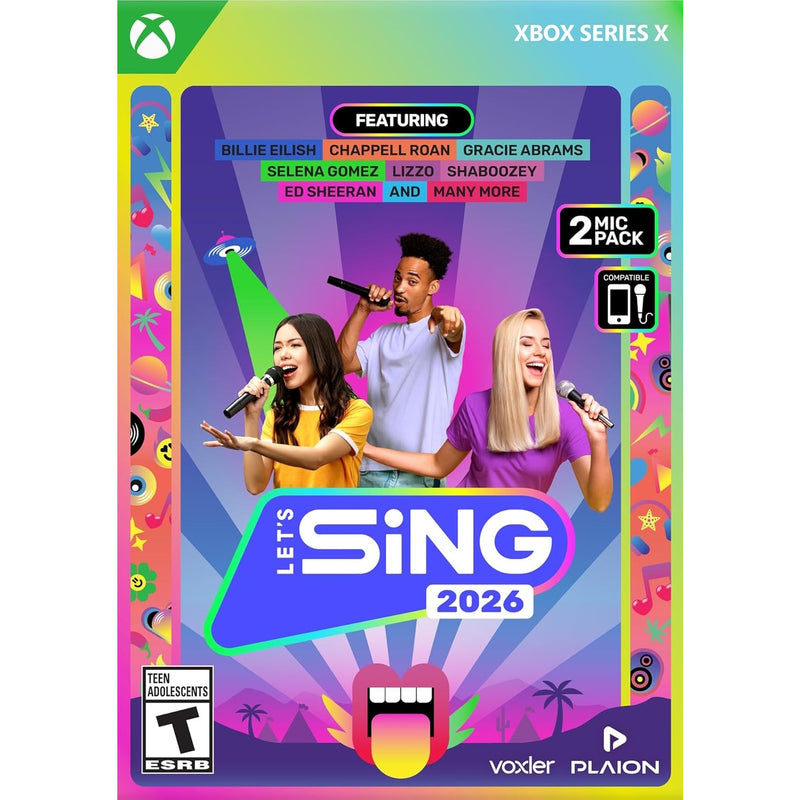 Let’s Sing 2026 + 2 Mics [Xbox Series X]