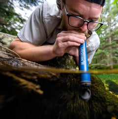 LifeStraw By Vestergaard - Navy Blue (4-Pack) For Travel, Hiking, Personal, Camping, Survival & Emergency Home and Hardware LifeStraw