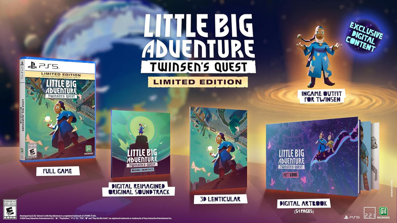 Little Big Adventure - Twinsens Quest [PlayStation 5] PlayStation 5 Video Game Microids   