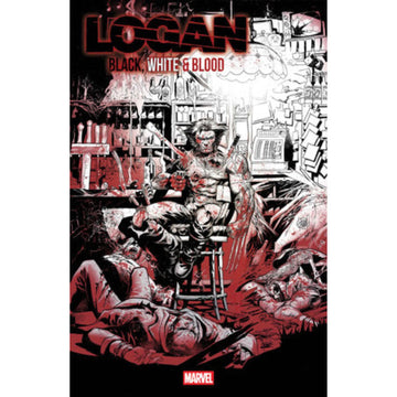 Logan Black White & Blood: #1 [Adam Kubert CVR B] 2026 Comics Marvel Comics