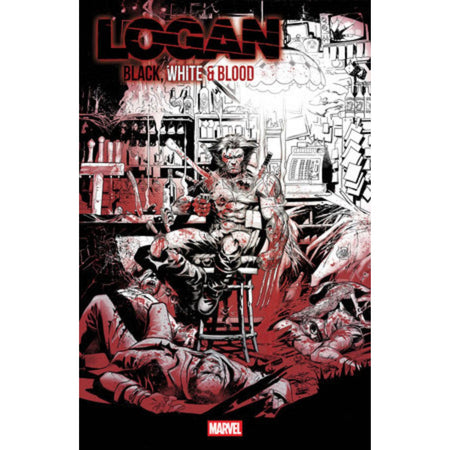Logan Black White & Blood: #1 [Adam Kubert CVR B] 2026 Comics Marvel Comics