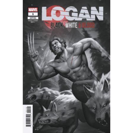 Logan Black White & Blood: #1 [Woo-Chul Lee - 1:25] 2026 Comics Marvel Comics