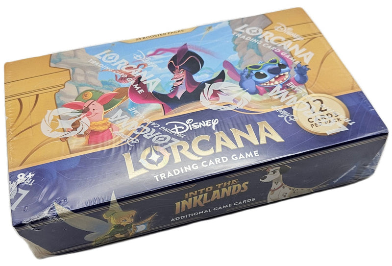 Disney Lorcana TCG: Into the Inklands 1st Edition Booster Box - 24 Packs [SET 3] Card Game Ravensburger