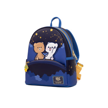 Loungefly x Milk Mocha Bear Mini Backpack Clothing and Apparel Milk Mocha Bear