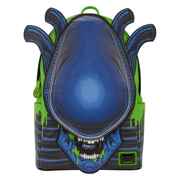 Loungefly: Alien Xenomorph Cosplay Glow Full Size Backpack Clothing and Apparel Loungefly
