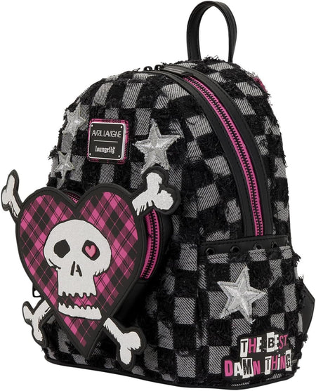 Loungefly: Avril Lavigne Mini Backpack Clothing and Apparel Loungefly