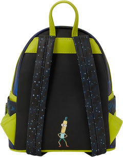 Loungefly CN Rick and Morty: Space Cruiser Mini Backpack Clothing and Apparel Loungefly