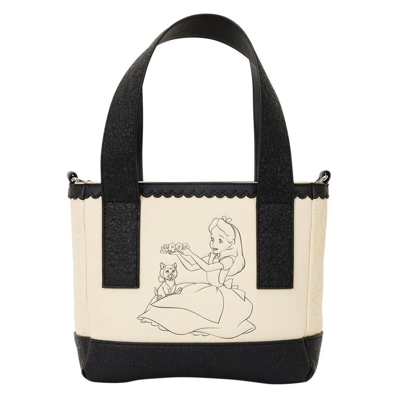 Loungefly: Disney Alice In Wonderland Tote Bag Clothing and Apparel Loungefly