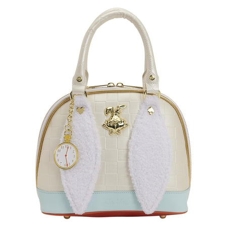 Loungefly: Disney - Alice in Wonderland White Rabbit Handbag Clothing and Apparel Loungefly