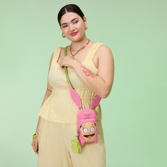 Loungefly: Disney Bobs Burgers Louise Sling Bag Clothing and Apparel Loungefly