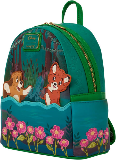 Loungefly Disney: Fox and the Hound - Mini Backpack Clothing and Apparel Loungefly