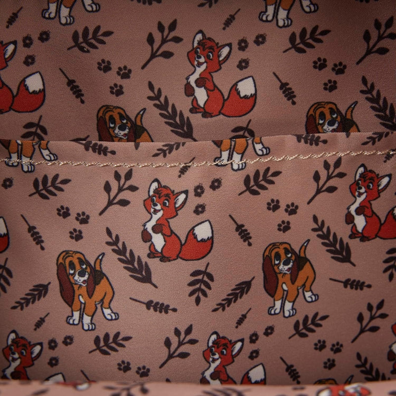 Loungefly Disney: Fox and the Hound Mini Backpack Clothing and Apparel Loungefly