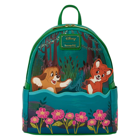 Loungefly Disney: Fox and the Hound - Mini Backpack Clothing and Apparel Loungefly