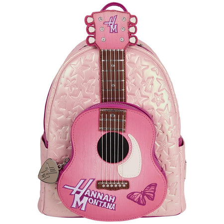 Loungefly: Disney Hannah Montana Guitar Mini Backpack Clothing and Apparel Loungefly