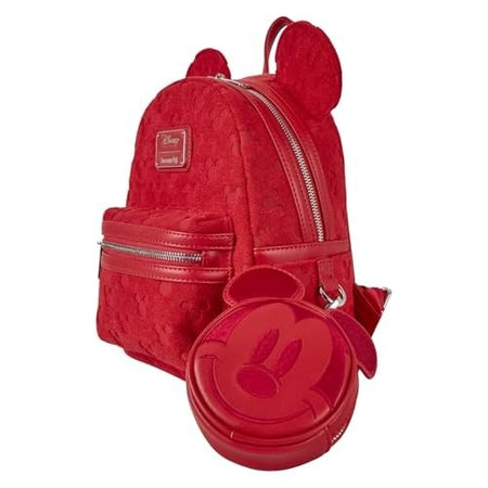 Loungefly: Disney Mickey Ears Burnout Mini Backpack Clothing and Apparel Loungefly