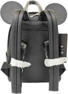 Loungefly: Disney Mickey Mouse Mini Faux Leather Backpack Clothing and Apparel Loungefly