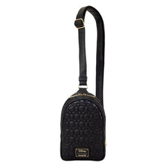 Loungefly Disney: Mickey Silhouette Convertible Sling Bag Clothing and Apparel Loungefly