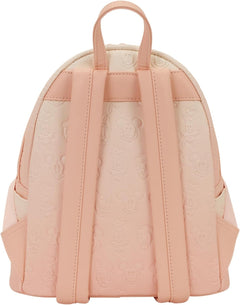 Loungefly: Disney Mickey and Friends Mini Backpack - Pink and White Clothing and Apparel Loungefly