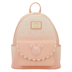 Loungefly: Disney Mickey and Friends Mini Backpack - Pink and White Clothing and Apparel Loungefly