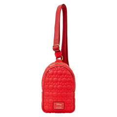 Loungefly Disney: Minnie Silhouette Convertible Sling Bag Clothing and Apparel Loungefly