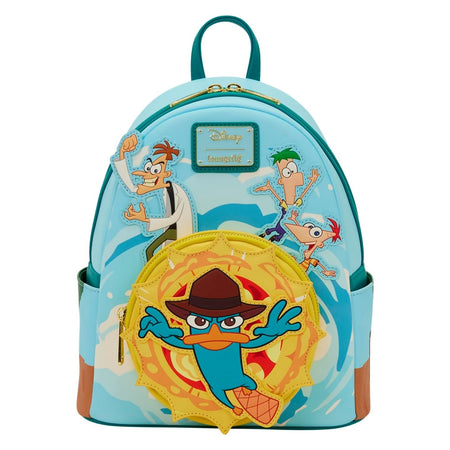 Loungefly Disney: Phineas and Ferb Light Up Mini Backpack Clothing and Apparel Loungefly