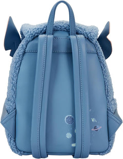 Loungefly: Disney Stitch Plush Mini Backpack Clothing and Apparel Loungefly