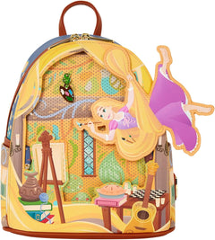 Loungefly Disney: Tangled Collection - Mini Backpack Clothing and Apparel Loungefly