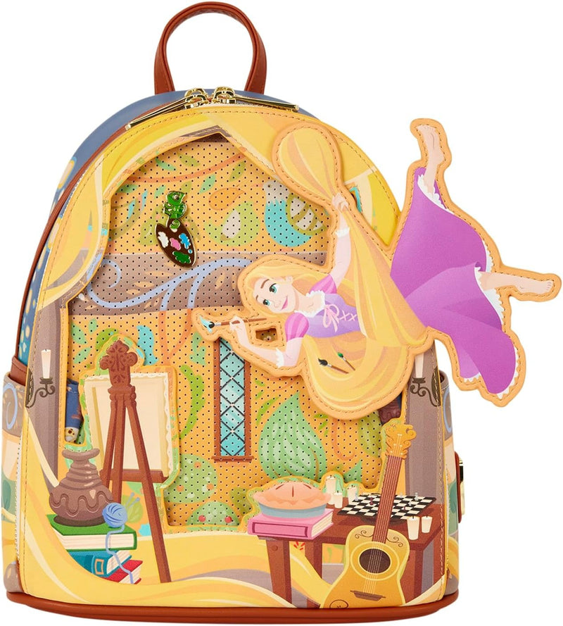 Loungefly Disney: Tangled Collection - Mini Backpack Clothing and Apparel Loungefly