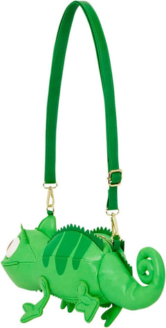 Loungefly Disney: Tangled - Pascal Figural Crossbody Bag Clothing and Apparel Loungefly