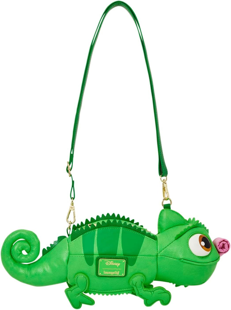 Loungefly Disney: Tangled - Pascal Figural Crossbody Bag Clothing and Apparel Loungefly