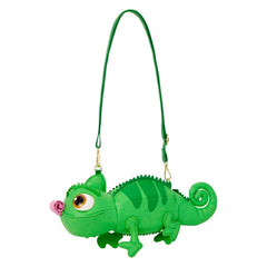 Loungefly Disney: Tangled - Pascal Figural Crossbody Bag Clothing and Apparel Loungefly