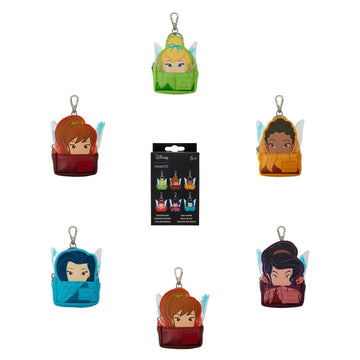 Loungefly Disney: Tinkerbell Fairies Mystery Mini Backpack Bag Charm Clothing and Apparel Loungefly