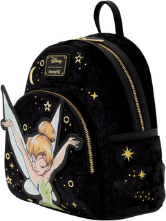 Loungefly: Disney - Tinkerbell Pixie Dust Velvet Mini Backpack Clothing and Apparel Funko