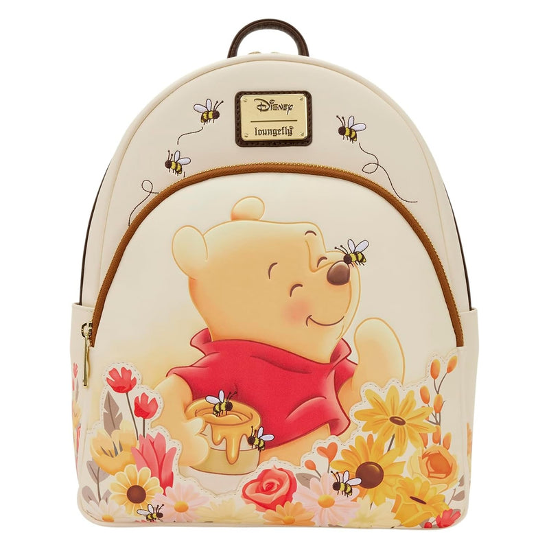 Loungefly: Disney Winnie The Pooh Mid Size Backpack Clothing and Apparel Loungefly
