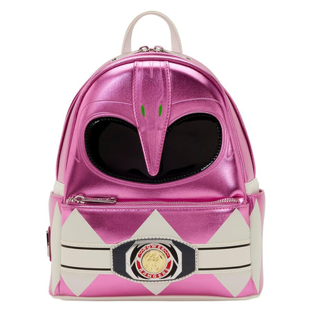Loungefly: Hasbro Power Rangers Pink Ranger Mini Backpack Clothing and Apparel Loungefly
