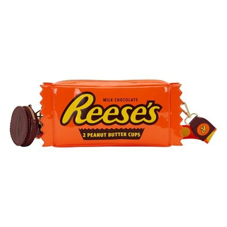 Loungefly: Hershey's Reese's Peanut Butter Cups Crossbody Bag Clothing and Apparel Loungefly