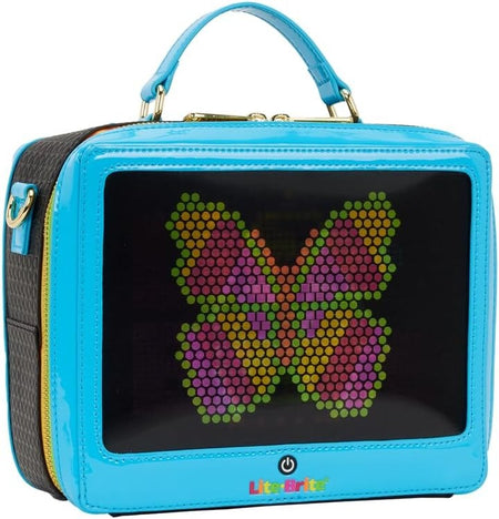Loungefly Lite-Brite Lenticular Glow Crossbody Bag Clothing and Apparel Loungefly