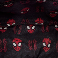 Loungefly: Marvel Spider-Man - Spider Web Shoulder Bag Clothing and Apparel Loungefly