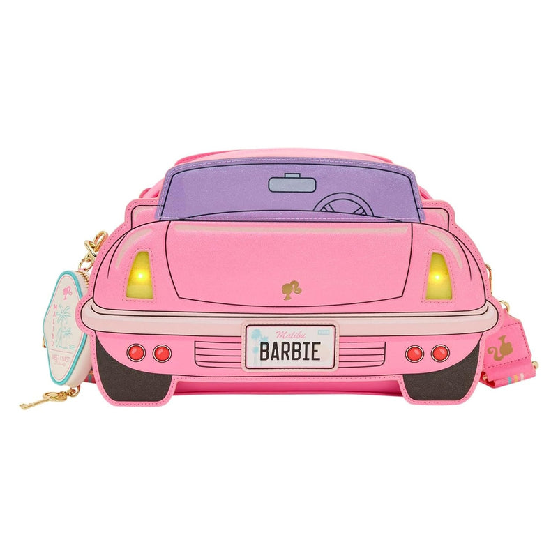 Loungefly: Mattel Barbie Car Crossbody Bag Clothing and Apparel Loungefly