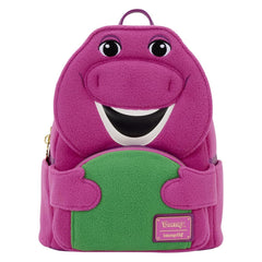 Loungefly: Mattel Barney Mini Backpack Clothing and Apparel Loungefly